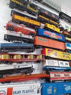 36 Vintage HO Scale Brand Advertising Billboard Train Cars Jello Baby Ruth Coke