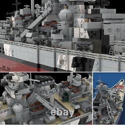 7164pcs MOC-29408 Building Blocks Set for KMS Bismarck Battleship Bricks Toys