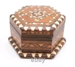 8pc Vintage Antique Decorative Trinket Box Bundle Curated Jewelry Display Set