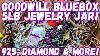925 Silver Diamond Vintage Goodwill Bluebox 5lb Jewelry Jar Unboxing Jewelryunboxing Jewelryjar