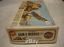 A Vintage Airfix un built plastic kit of a SAM -2 Missile, boxed