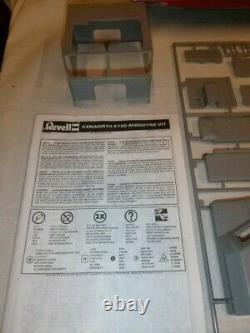 A vintage Revell Un built Plastic kit of a Kenworth Aerodyne, Box worn