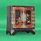 Antique 19th China Japanese! Wood Lacquer Jewelry Box Cabinet Jewelry Vtg Old