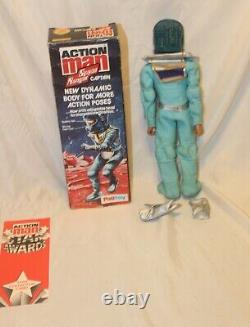 Action Man Space Ranger Captain Vintage Palitoy withBox 12 Action Figure