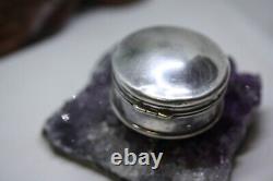 Antique 1912 Edwardian 925 Sterling Silver 2 Vintage Ring Box Birmingham 3 Legs