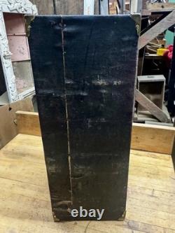 Antique 5 Drawer Machinist Tool Box Wood Vintage Medical Dental Chest