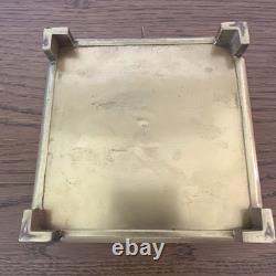 Antique C1900 Austrian/German Ormolu Jewelry Casket Trinket Box Working Lock/Key