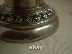 Antique Coconut Covered Box With Solid Silver Mount, XIX Century