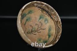 Antique Early Islamic Near Eastern Nishapur Ceramic Bowl Circa 10th Century AD