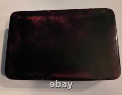 Antique Italian Leather Box 4.75 x 3.25 x 1.25