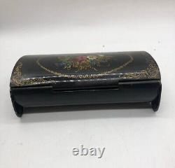 Antique Metal Painted Box vintage