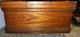 Antique Oak Miniature Chest 19 X 9 X 8.5 Original Hardware Very Nice