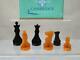 Antique Or Vintage Chess Set Crays Of Cambridge Catalin Silette And Tin Box