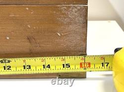 Antique Or Vintage Wood And Brass Campaign Style Box