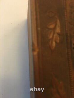 Antique Post-Civil War Masonic Masons Ohio Thermoplastic Gutta Percha Collar Box