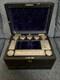 Antique Victorian Coromandel Traveling Vanity Box Brass Inlay Secret Doors