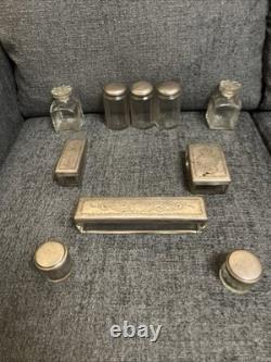 Antique Victorian Coromandel Traveling Vanity Box Brass Inlay Secret Doors