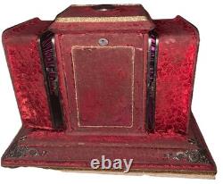 Antique Victorian Standing Dresser Jewelry Box 20x14x12