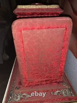 Antique Victorian Standing Dresser Jewelry Box 20x14x12