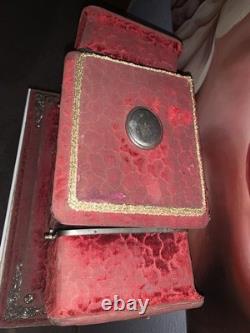 Antique Victorian Standing Dresser Jewelry Box 20x14x12