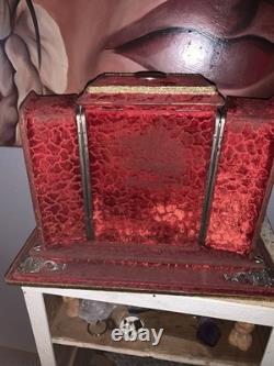 Antique Victorian Standing Dresser Jewelry Box 20x14x12