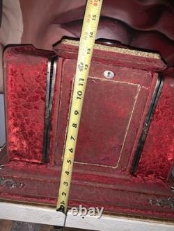 Antique Victorian Standing Dresser Jewelry Box 20x14x12