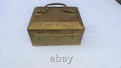 Antique Vintage Brass Box