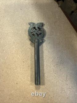 Antique Vintage Chinese RED Lacquer Wood Playing Card Box GREAT CONDITION