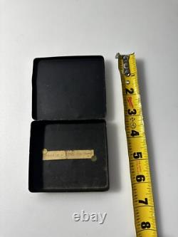 Antique /Vintage Rare Chinese Metal Box Signed (z28)