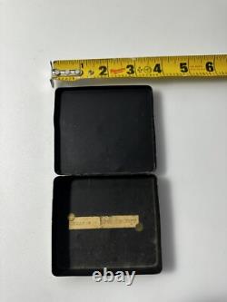 Antique /Vintage Rare Chinese Metal Box Signed (z28)