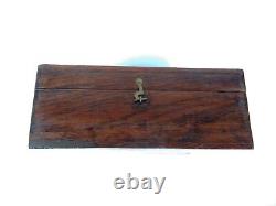 Antique Vintage Rosewood Multi Purpose Trinket Box Collectible Home decor B-1 US