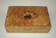 Antique Vtg Early 19th C Folk Art School Girl Box Academy Paint Decorated Beauty