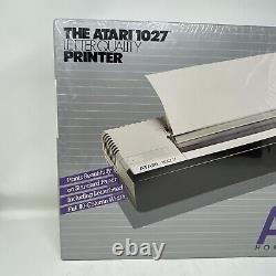 Atari 1027 1983 Vintage Letter Quality Computer Printer In Plastic & Box Sealed