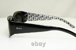 Authentic DIOR Womens Boxed Vintage Sunglasses Black Rectangle MILAN 5K3LF 29887