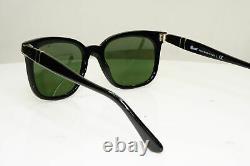 Authentic PERSOL Mens Boxed Vintage Sunglasses Black Square 2999 95/31 30019