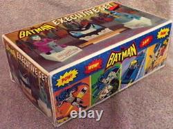 BATMAN EXECUTIVE DESK SET w Original Box Joker Vintage 1977 Janex