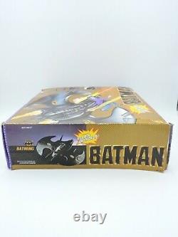 BATWING with Villain Cruncher BATMAN 1989 Toy Biz 99% Complete with Box vintage