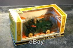 BRITAINS DEETAIL VINTAGE WWII World War II British Army Scout Car 9781 Boxed