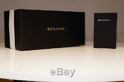 BVLGARI Womens Boxed Vintage 1990 Sunglasses Green Shield 8082 984/8G 25487