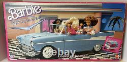 Barbie 57 Chevy Blue Convertible Car New In Factory Sealed Box