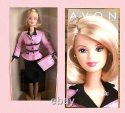 Barbie Doll Mattel Avon Sales Rep Vintage New In Box NRFB Free Shipping