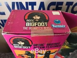 Bionic Bigfoot Sasquatch Six Million Dollar Man 1977 Kenner Rare Vintage Box MIB