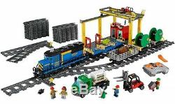 Brand New Hot Custom City Cargo Train Compitible Lego 60052 + Instruction Book