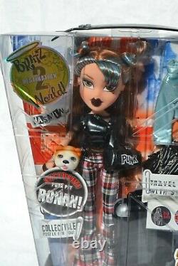Bratz Pretty N Punk Yasmin doll & pet dog Ronan MGAE 2005 New in Box 292029