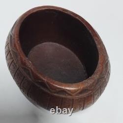 Brown scarab box, Egyptian art, vintage collectible, pharaoh gift, antique decor