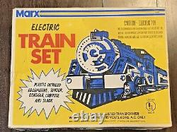 C. 1970's Vintage MARX Electric Train Set 4316 Orig. 13.99 NEAR MINT BOX
