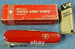 C. 1973 VTG Victorinox HOFFRITZ Earliest CHAMPION C Swiss Army Knife NEW IN BOX