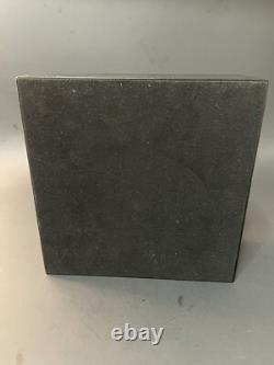 CHANEL VINTAGE KEEPSAKE BOX-Slightly Used Color Black With Chanel Logo In Gold