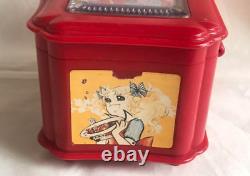 Candy Candy Music Box Accessory Case Poppy Vintage Japanese Anime Very Rare