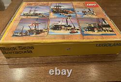 Collector's Set 1989 Lego Black Seas Barracuda 6285 Pirate Ship Legoland
